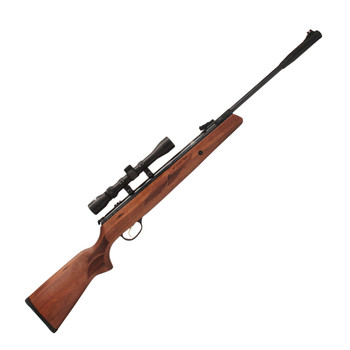 Hatsan Mod 95 Spring Combo .177 Cal. Air Rifle-Walnut Stock, UPC :817461010079