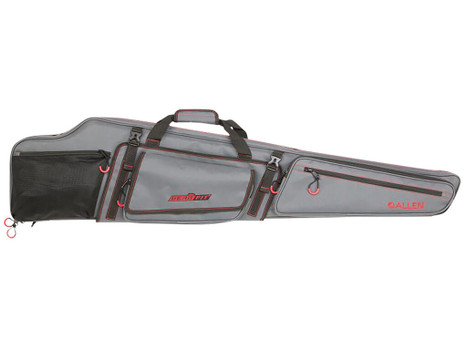 Allen 94948 Gear-Fit Dakota 48" Rifle Case Gray w/Red Accents, Padding & Organizer Pocket for Scoped Rifle