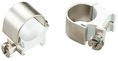 Weaver Mounts 49033 Detachable Top Mount Rings  Silver 1 High UPC: 076683490339