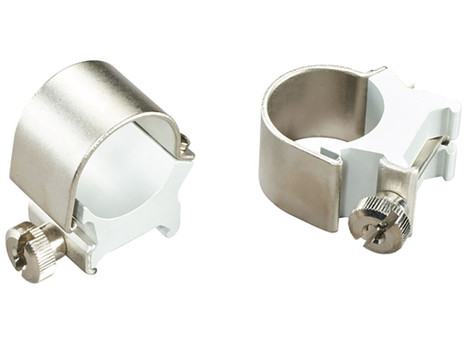 Weaver Mounts 49033 Detachable Top Mount Rings Silver 1" High