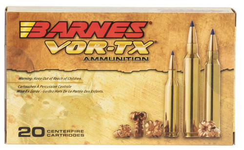 Barnes Vor-TX Hyper Velocity Centerfire Ammunition, 338 Win Mag, Tipped TSX Boat Tail, 210 Grain - 20 Cartridge Box ( 20 / 1 )