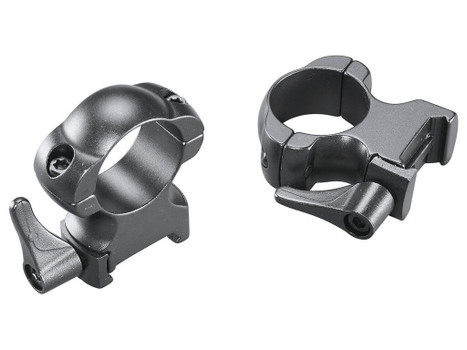 Weaver Mounts 49327 Lever Lok Matte Black 1" Extra High