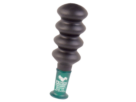 Primos 373 Squirrel Buster Grunter Call Fox/Grey/Young Squirrel Sounds Attracts Squirrels Black Rubber
