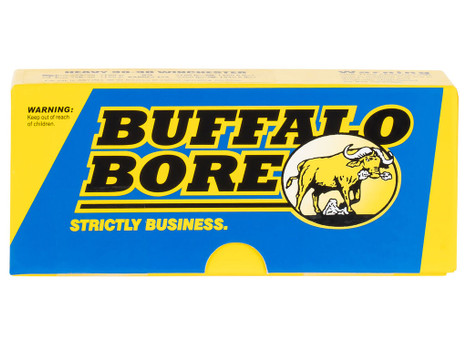 Buffalo Bore Ammunition 20E20 Standard Pressure Strictly Business 38Special 125gr Jacket Hollow Point 20 Per Box/12 Case