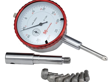Hornady 041223 Lock-N-Load Neck Wall Thickness Gauge Stainless Steel Works With Lock N Load Concentricity Tool