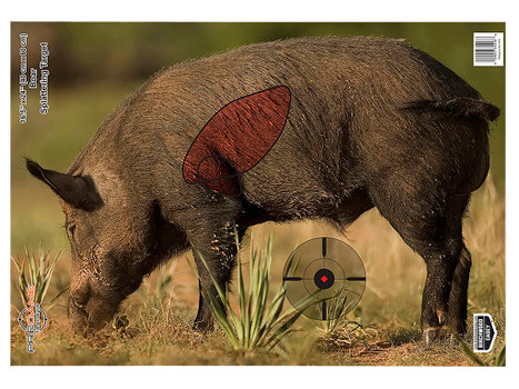 Birchwood Casey 35408 Pregame Boar Paper Target 16.50" x 24" 3 Per Pkg