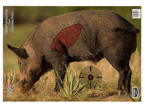 Birchwood Casey 35408 Pregame Boar Paper Target 16.50" x 24" 3 Per Pkg