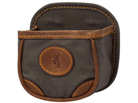 Browning 121388694 Lona Shell Carrier Flint Canvas/Leather 1 box Belt Clip Mount