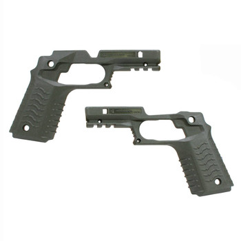 Recover Tactical CC3H03 Grip  Rail System  OD Green Polymer Picatinny for Standard Frame 1911 UPC: 7290016552089