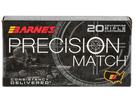 Barnes Bullets 30742 Precision Match 260Rem 140gr Open Tip Match Boat Tail 20 Per Box/10 Case