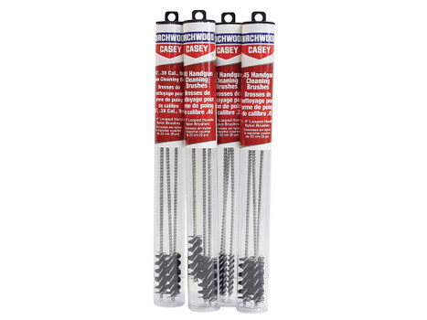 Birchwood Casey 41210 Cleaning Brushes Handgun Looped 9mm/357/38/380 9" Nylon 3 Pack