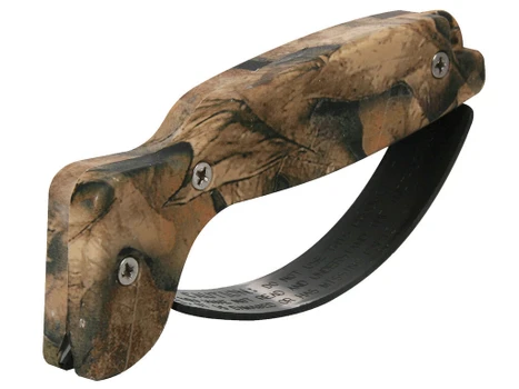 AccuSharp 005C Sharpener Hand Held Hard Diamond Sharpener Ergonomic Camo Handle