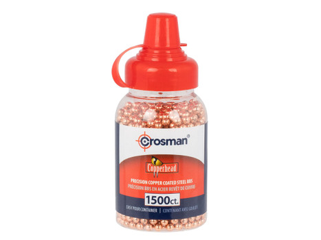 Crosman 0737 Copperhead 177 Copper-Coated Steel 1500/Bottle