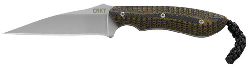 CRKT 2388 S.P.E.W.  3 Fixed Wharncliffe Plain Bead Blasted BlackBrown BladeG10 BlackBrown G10 Handle Includes Sheath UPC: 794023238808