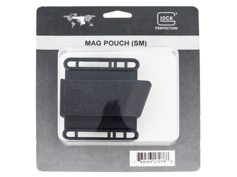 Glock MP17076 Mag Pouch OWB Black Polymer, Belt Loop Mount Up To 2.25", Fits G17/19/22/23/36/27/34/35