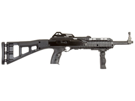 Hi-Point 3895TSFGT1 3895TS Carbine 380 ACP 10+1 16.50" Threaded Barrel, Black Metal Finish, Black All Weather Skeletonized Stock, Black Polymer Grip