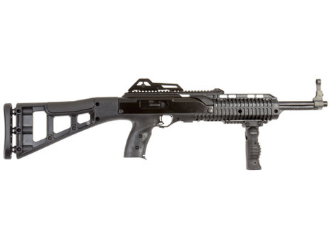 Hi-Point 3895TSFGT1 3895TS Carbine 380 ACP 10+1 16.50" Threaded Barrel, Black Metal Finish, Black All Weather Skeletonized Stock, Black Polymer Grip