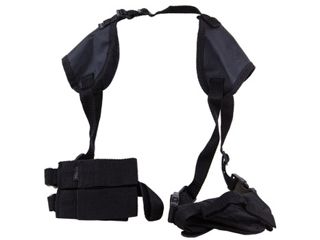 Bulldog WSHD3 Deluxe Shoulder Harness Black Nylon Harness Fits S&W M&P Compact/Taurus Millennium/2.50-3.75" Barrel Ambidextrous