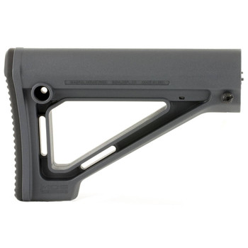 Magpul MAG480GRY MOE Carbine Stock Fixed Stealth Gray Synthetic for  AR15 M16 M4 with MilSpec Tube Tube Not Included UPC: 873750011738