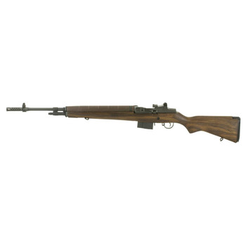 Springfield Armory MA9222CA M1A Loaded CA Compliant 308 Win 22 101 National Match Carbon Steel Barrel Black Parkerized Rec Walnut Stock Right Hand UPC: 706397019228
