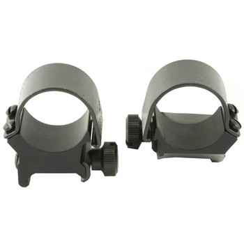 Weaver Mounts 49043 Detachable Extension Top Mount Rings  Matte Black 1 Extra High UPC: 076683490438