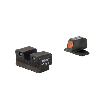 Trijicon 600752 HD Night Sights Night Sight Set Front GreenOrange Outline Rear GreenBlack Outline Black Frame Fits Springfield Armory XDSXDE Excluding OSP Models Dovetail Mount UPC: 719307212008