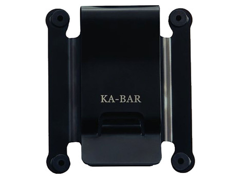 Ka-Bar 1480CLIP Belt Clip For Ka-Bar TDI/Hinderer/Becker, Black Metal
