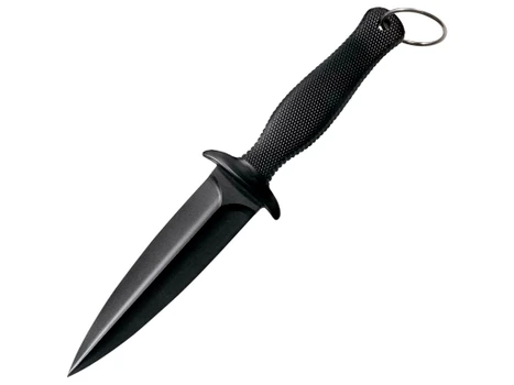 Cold Steel CS-92FBA FGX Boot Blade II 5" Fixed Plain Black Griv-Ex Blade/Black Checkered Kray-Ex Handle