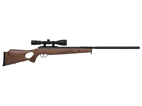Benjamin BT725WNP Trail XL Nitrogen Piston 25 Pellet Black Hardwood Fixed Thumbhole Stock 3-9x40mm AO