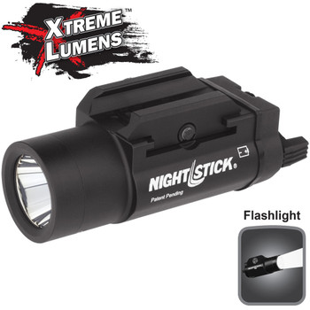 Nightstick TWM850XL TWM850XL  For Handgun 850 Lumens Output White LED Light 245 Meters Beam Black Anodized Hardcoat Aluminum UPC: 017398805438