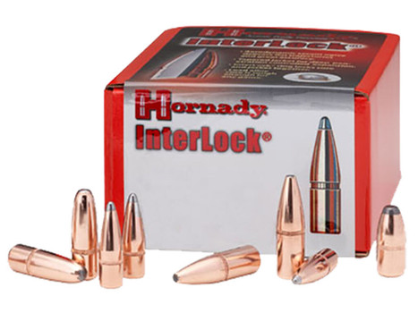 Hornady 4502 InterLock 45 Cal .458 350 gr Round Nose 50 Per Box/ 15 Case