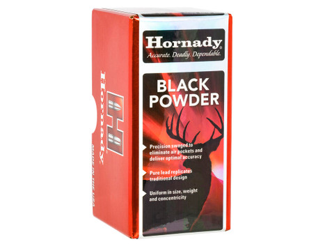 Hornady 6090 Lead Balls 50Cal Lead Ball 100 Per Box/25 Case