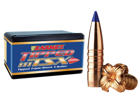 Barnes Bullets 30274 Tipped TSX 270Win 110gr Boat Tail 50/Box