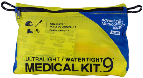Adventure Medical Kits 01250290 Ultralight  Watertight Medical Kit .9 First Aid Watertight Yellow UPC: 707708002908