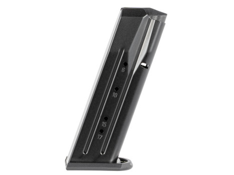 Mec-Gar MGWIT38LFAFC Tanfoglio 17rd 38 Super, Fits Tanfoglio Witness Large Frame Blued w/Anti-Friction Coating Carbon Steel