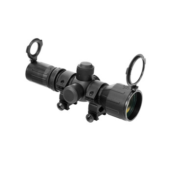 NcStar SEECR3942R Tactical Compact 39x42mm RedGreen Illuminated P4 Sniper Reticle 30mm Tube One Piece Aluminum Body wRubber Outer Coating UPC: 814108010638