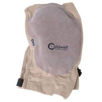Caldwell 330110 Super Mag Plus Recoil Shield Tan Cloth wLeather Pad Ambidextrous UPC: 054118001558