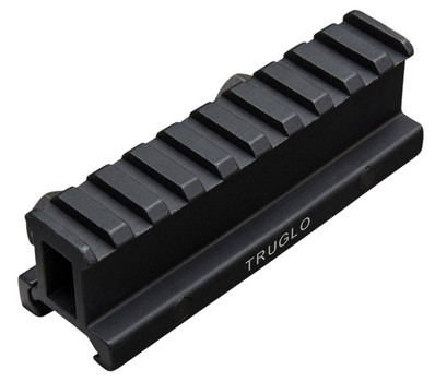 TruGlo TG8990B Picatinny Riser Mount  Matte Black Anodized UPC: 788130018248