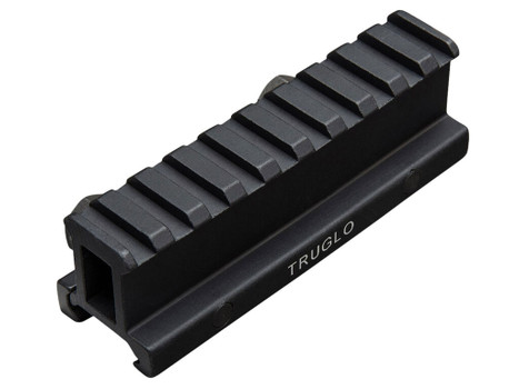 TruGlo TG8990B Picatinny Riser Mount Matte Black Anodized