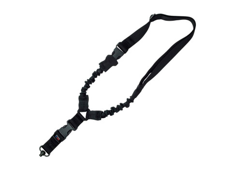 GrovTec US Inc GTSL52 Single Point Black Elastic Bungee Rifle/Shotgun