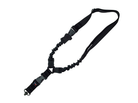 GrovTec US Inc GTSL52 Single Point Black Elastic Bungee Rifle/Shotgun
