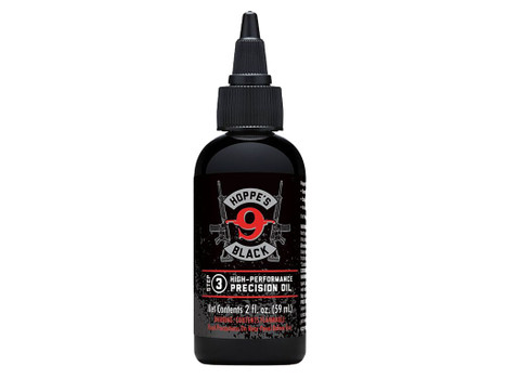 Hoppe's HBL2 Black Precision Oil Protects Against Rust & Lubricates 2 oz. Squeeze Bottle