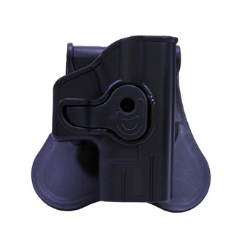 Bulldog RRG42 Rapid Release  OWB Black Polymer Paddle Fits Glock 42 Right Hand UPC: 672352011098