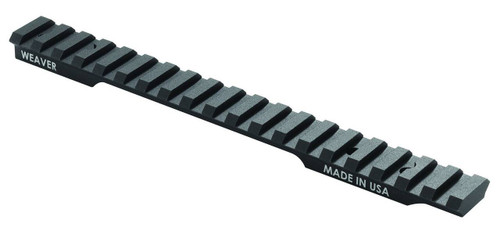 Weaver Mounts 99472 Extended MultiSlot Base  Black Anodized Browning AB3 Long Action UPC: 604544630688
