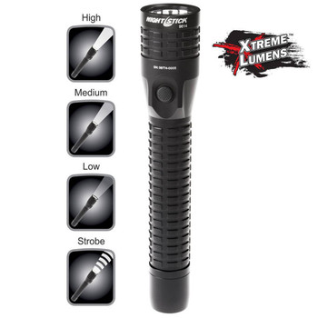 Nightstick NSR9614XL NSR9614XL  Black Anodized Aluminum White LED 50200850 Lumens 42 Meters325 Meters Beam Distance UPC: 017398802178