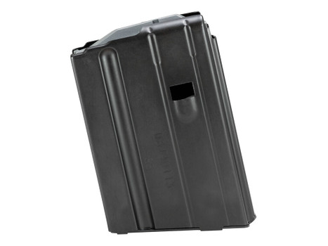 DuraMag 1068041177CPD SS 10rd 22 Nosler/6.8 SPC for AR-15 Black w/ Gray Follower Detachable