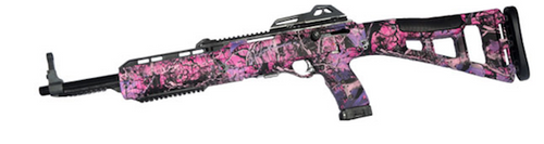 HiPoint 4095TSPI 4095TS Carbine 40 SW Caliber with 17.50 Barrel 101 Capacity Country Girl Metal Finish Country Girl Camo Fixed All Weather Skeletonized Stock  Polymer Grip Right Hand UPC: 752334600042