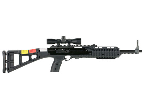 Hi-Point 4595TS4X32 4595TS Carbine 45 ACP Caliber with 17.50" Barrel, 9+1 Capacity, Black Metal Finish, Black All Weather Molded Stock & Black Polymer Grip Right Hand