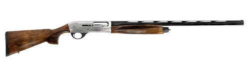 Weatherby ID21228MAG 18i Deluxe 12 Gauge 28 41 3 Nickel Engraved Rec Matte Walnut Stock Right Hand Full Size Includes 5 Chokes UPC: 747115436606