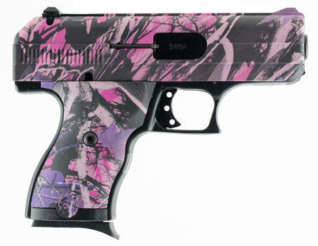 HiPoint 916PI C9  9mm Luger 81 3.50 Black Steel Barrel HydroDipped Pink Camo Serrated Steel Slide HydroDipped Pink Camo Polymer Frame  Grip UPC: 752334010018